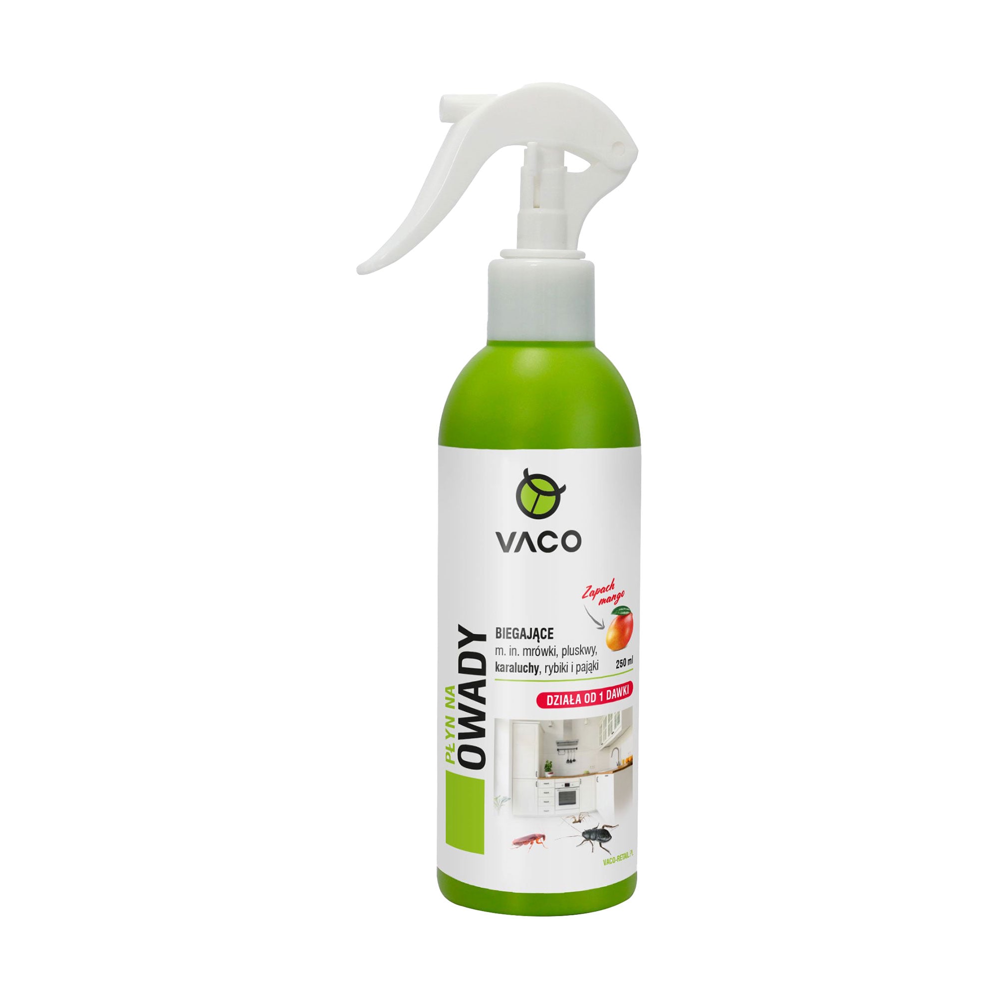 Спрей від тарганів Vaco Liquid For Cockroaches And Roaches, 250 мл